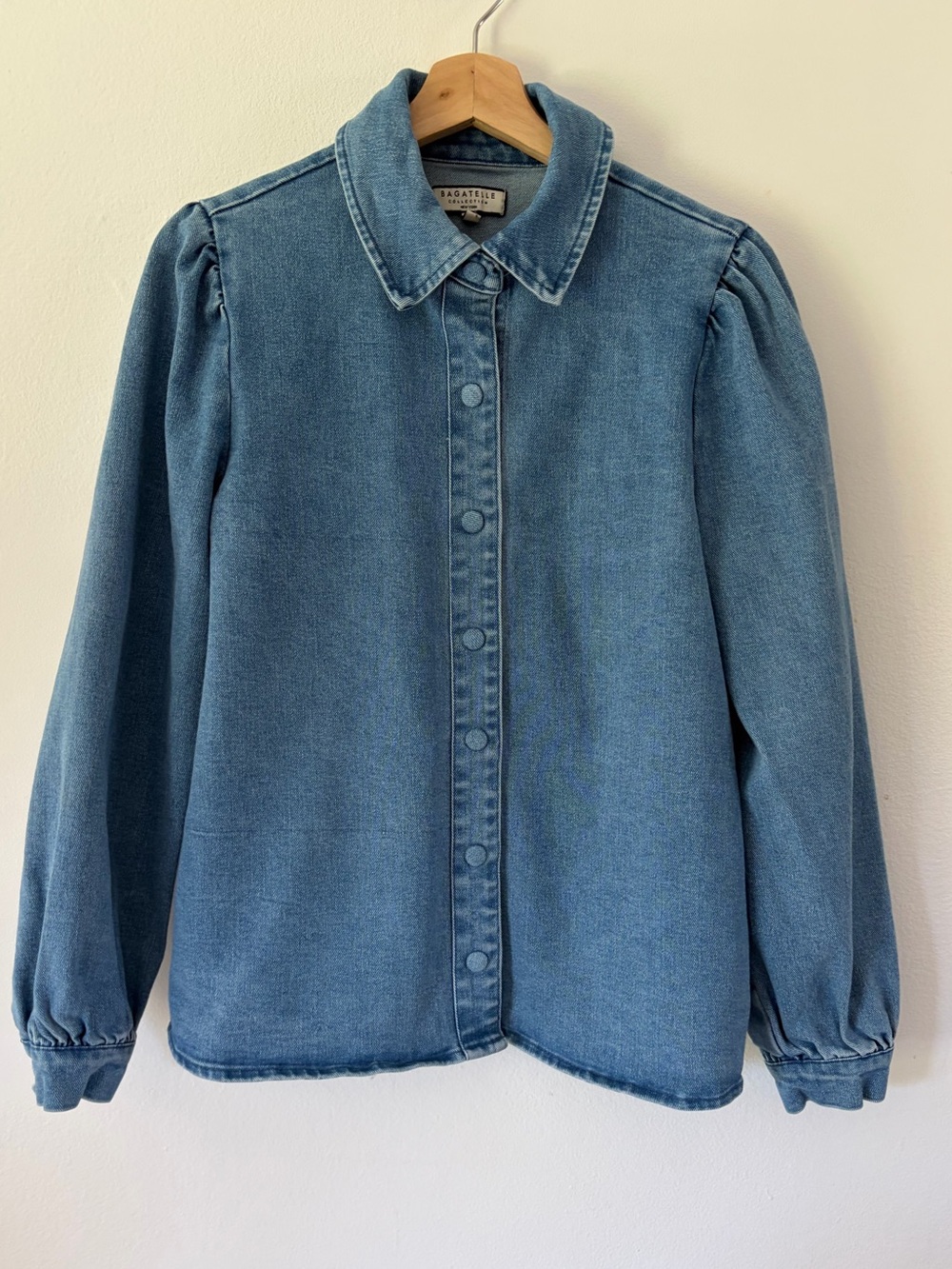 bagatelle Blue Denim Button-Down Shirt
